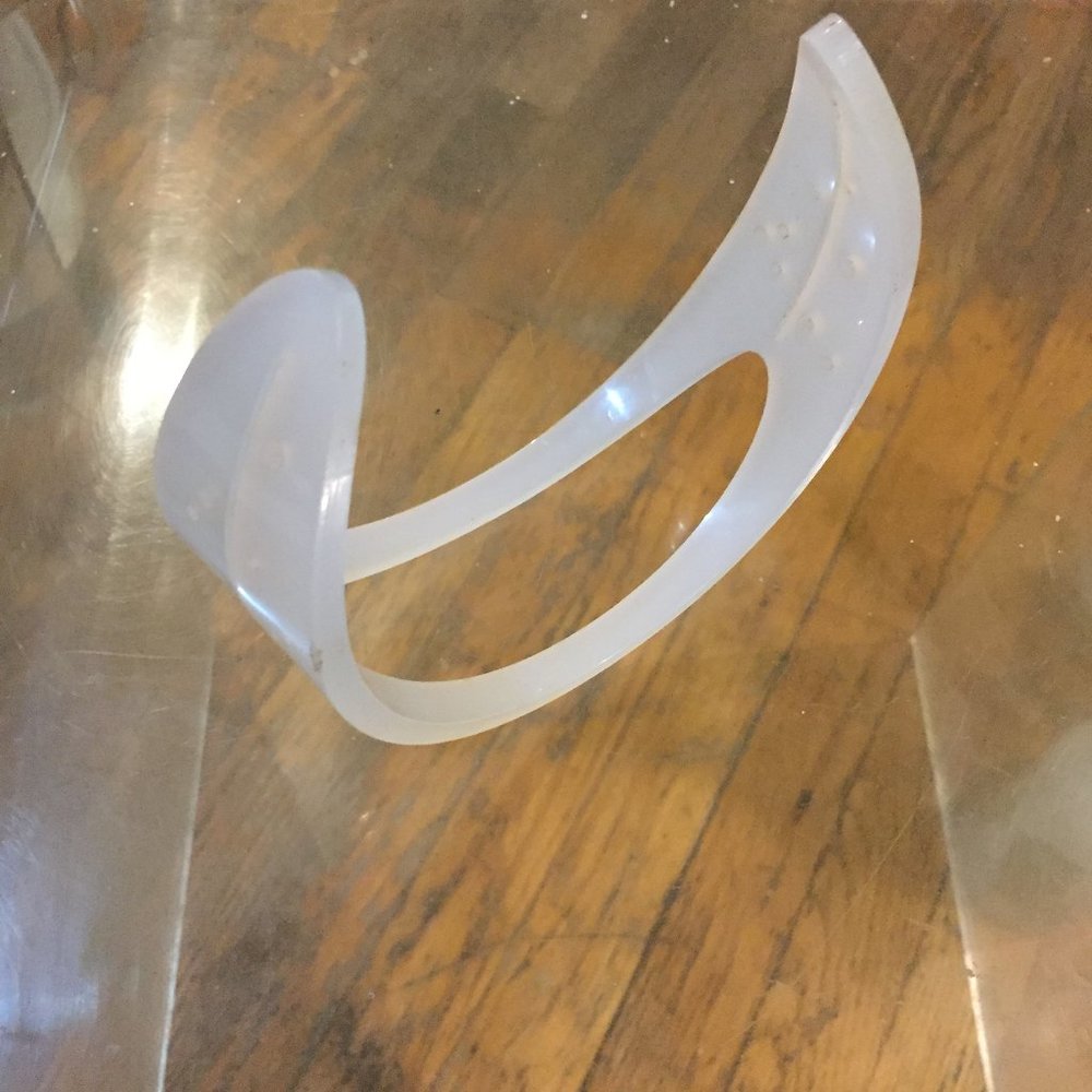 Vintage 90s Acrylic Cyber Choker